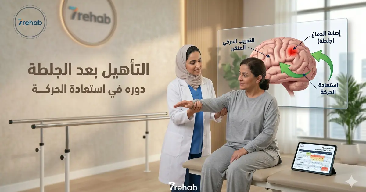 السكتة الدماغية: التأهيل بعد الجلطة ودوره في استعادة الحركة