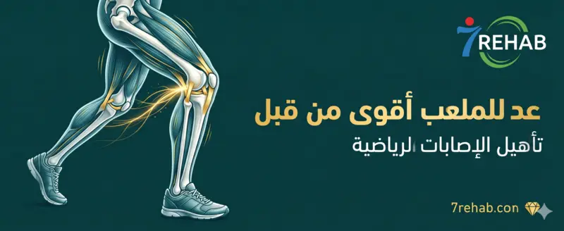 تأهيل الإصابات الرياضية في مركز سبعة